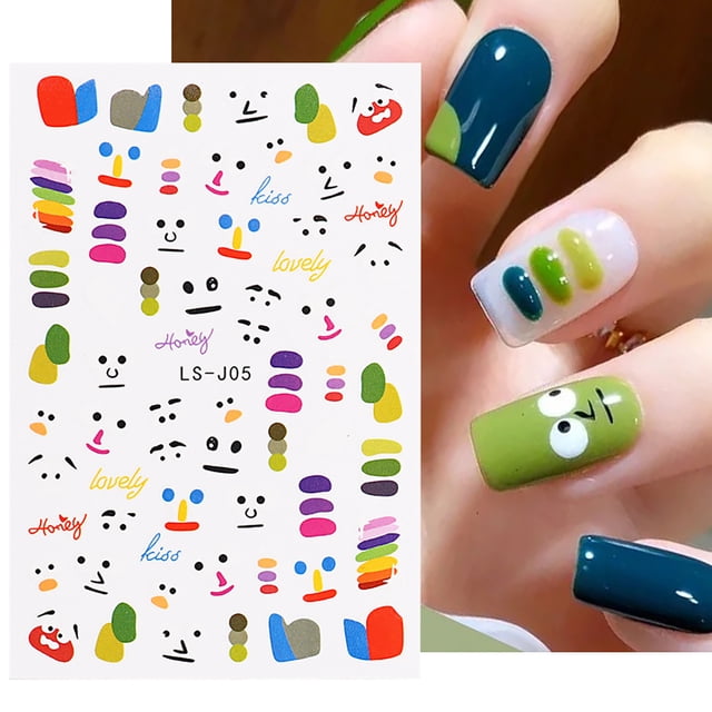 Pegatinas para uñas, pegatinas para uñas para mujer, pegatinas para uñas ...