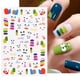 thumbnail image 2 of Pegatinas adhesivas para decoración de uñas con diseño de cara sonriente de verano, 2 of 4