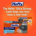 thumbnail image 4 of Hefty Ultra Strong Tall Kitchen Trash Bags, Blackout, Clean Burst, 13 Gallon, 40 Count, 4 of 10