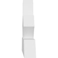 thumbnail image 3 of 84"W x 21"H x 4"D x 6"F, 6/12 Pitch, Richland Architectural Grade PVC Gable Bracket, 3 of 8