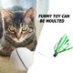thumbnail image 3 of Lovely Kitten Toy LED Glow Ball Toy con plumas Cat Teasing Toy Suministros para mascotas Tmvgtek Oficina Multiescena Multifunción, 3 of 6
