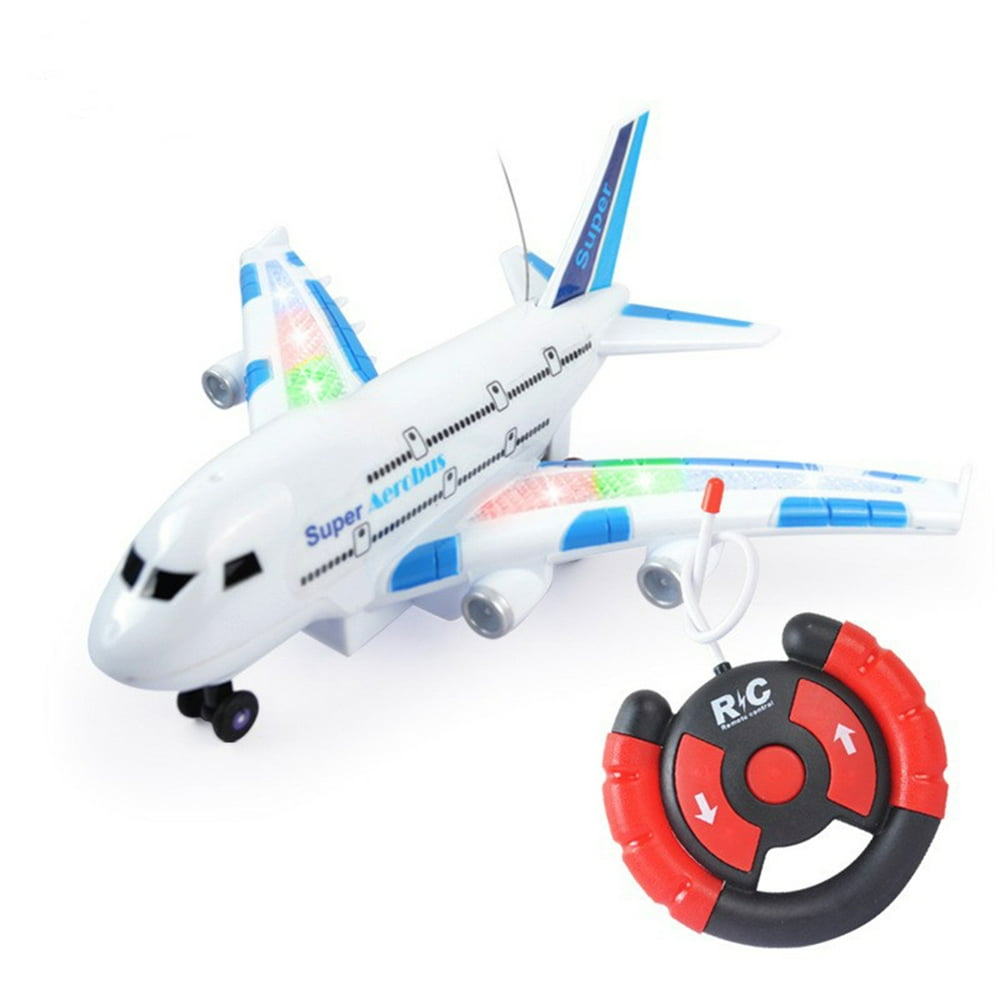 Remote Control Airplane A380 Smart Electric Airbus with Flashing Lights