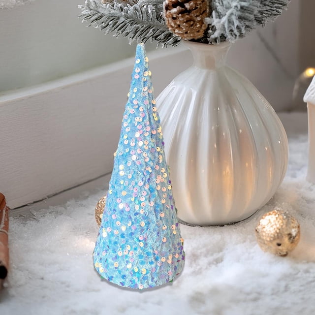 BKER Decorative Velvet Hollow Sequin Piece For Holiday Celebrations And Events