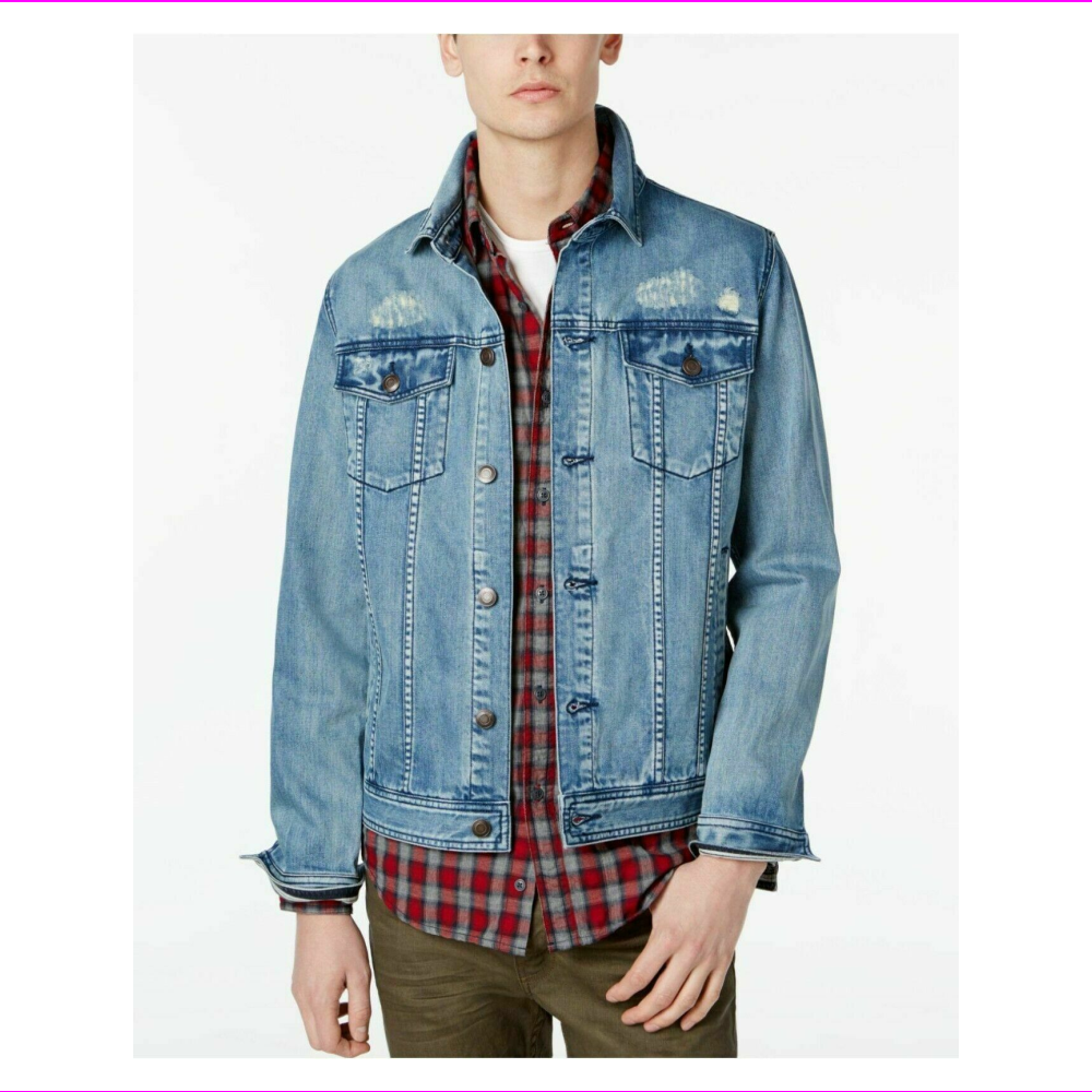$120 AMERICAN RAG MENS DENIM JACKET 