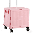 thumbnail image 5 of Collapsible Rolling Folding Dolly Cart for Teachers - Multi-Functional Teacher Dolly with Extra Storage, Durable Wheels, and Easy-to-Fold Design for Classroom, Office, Shopping, 5 of 7