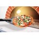 thumbnail image 4 of Cáscara de pizza giratoria con paleta de pizza redonda de aluminio de 8 "en general, accesorios para horno de pizza al aire libre, 4 of 5