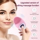 thumbnail image 3 of Cepillo de silicona para limpieza facial, masajeador eléctrico ultrasónico, vibración, luz azul, eliminación de acné, poros profundos, espinillas, cuidado de la piel, 3 of 4