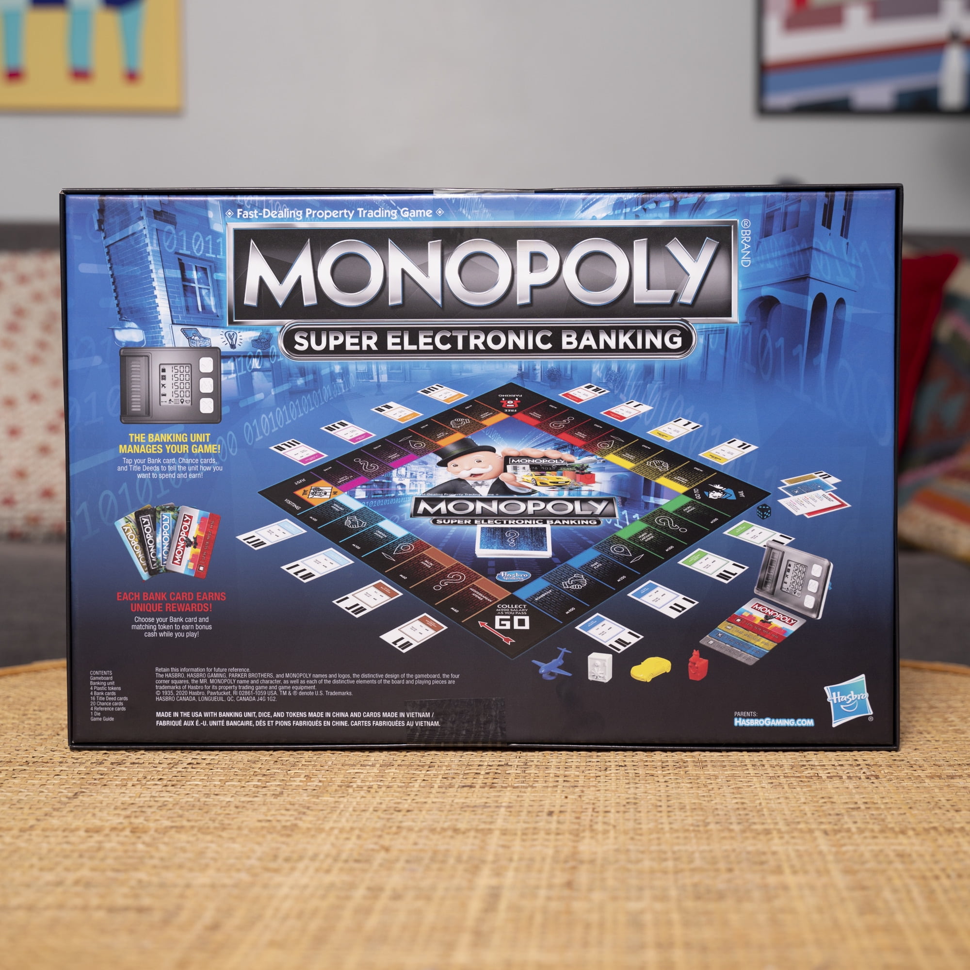 Monopoly Super Electronic Banking Board Game For Kids Ages 8 and Up 