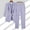 Purple, variant on Abomasnow 2 Piece Women's Linen Suit Set Plus Size Notched Lapel One Button Slim Fit Business Office Work Blazer Jacket and Pants Set M-4XL