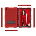 thumbnail image 4 of Galaxy Tab A7 10.4 inch 2020 Case (SM-T500/T505/T507), Dteck Heavy Duty Shockproof Rugged Case High Impact Full Body Protective Case For Samsung Galaxy Tab A7 10.4 2020 Release, Red/Black, 4 of 6