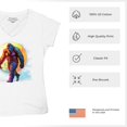 thumbnail image 6 of Full Moon Bigfoot Women's V-Neck T-shirt Hiking Sasquatch Hide and Seek Champion, 6 of 7