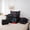 Black Blue Red, variant on Erosebridal Basketball Game Boys Twin Bedding Sets 7-Piece, Orange Plaid Bedding Comforter Set