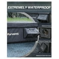 thumbnail image 2 of Heated Cat House Outdoor, Insulated Weatherproof Feral Cat Shelter, Escape Door, Waterproof Eaves, Mountable Camera Bracket, for Stray Barn Cats (Dark Grey, 16.9x12.7x13.6 inch), 2 of 6