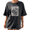 Black, variant on Cozymy Women's Cute Flower Print T-Shirt - Trendy Everyday Summer Top for Her