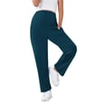 thumbnail image 3 of Bixock Maternity Pants High Waist Yoga Pants Over The Belly Lightweight Casual Loose Pregnant Pants Breathable Workout Daily Wear Maternity Clothings, 3 of 9