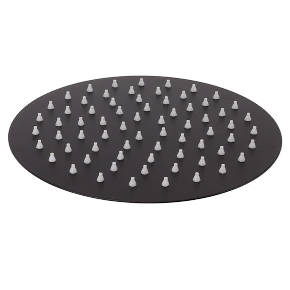 Fixed Round Rainfall Shower Head Ultra Thin 8 inches / 20.3 cm High Pressure Stainless Steel Rainfall Waterfall Showerhead