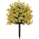 thumbnail image 1 of Flores artificiales con estacas para el suelo, estacas para jardín, arbustos artificiales, accesorios de jardín de 22 pulgadas para exteriores, jardín, porche, patio, decoración de bodas, fiestas, dec, 1 of 3