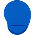 thumbnail image 1 of SAYDY Universal Mouse Pad with Gel Wrist Support, Non-Slip PU Base Comfortable Fabric Gaming Desktop Mouse Pad for Computer/Laptop/Wireless/Office/Home/GameST-001, 1 of 6