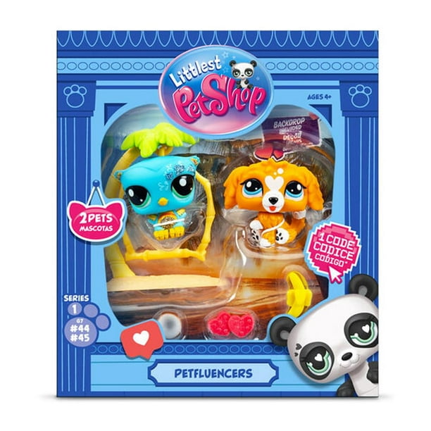 Set Toy BANDAI Littlest Pet Shop Petfluencer Sunset Pals