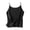 Z910 Black, variant on Landzoo Vest For Women Solid Color Sleeveless V-Neck Undershirt Summer Breathable Women Tank Tops Size L Black