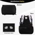 thumbnail image 5 of Backpack Cooler lunch bag 36 Can Capacity Insulated Bag for Camping, Beach, Hiking & Travel Fireworks and Flag, 5 of 7