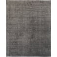 thumbnail image 3 of Handmade Mosaic Hand-loomed Solid Color Area Rug Dark Grey 9'6" x 13' 10' x 14', 3 of 5