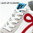 thumbnail image 3 of CHICVOMEY Sneaker for Men Rubber Sole Lightweight Non Slip Walking Shoes Retro Casual Comfortable Spring Summer Work Sneakers, 3 of 7
