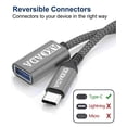 thumbnail image 3 of Adaptador USB C a USB 3.0, cable Akoada de 3 m para iPhone iPad, 3 of 7