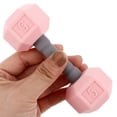 thumbnail image 2 of Miangastore Mini Haltères Roses pour Enfants, Poids à Main en Silicone pour Promouvoir la Forme Physique 2 Pcs, 2 of 8