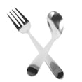 thumbnail image 3 of 1 Set Adaptive Utensil Curved Spoon Patients Tableware Patients Feeding Utensil Self-feeding Fork, 3 of 8