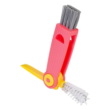 

Begine|Cleaning Brush Clearance Cup Lid Cleaning Brush Multifunctional Cup Lid Cleaning Brush Set Cleaner Brush Portable Cup Lid Brush Cleaning Tools for Bottle Tight Spaces Cup Red 1*Brush