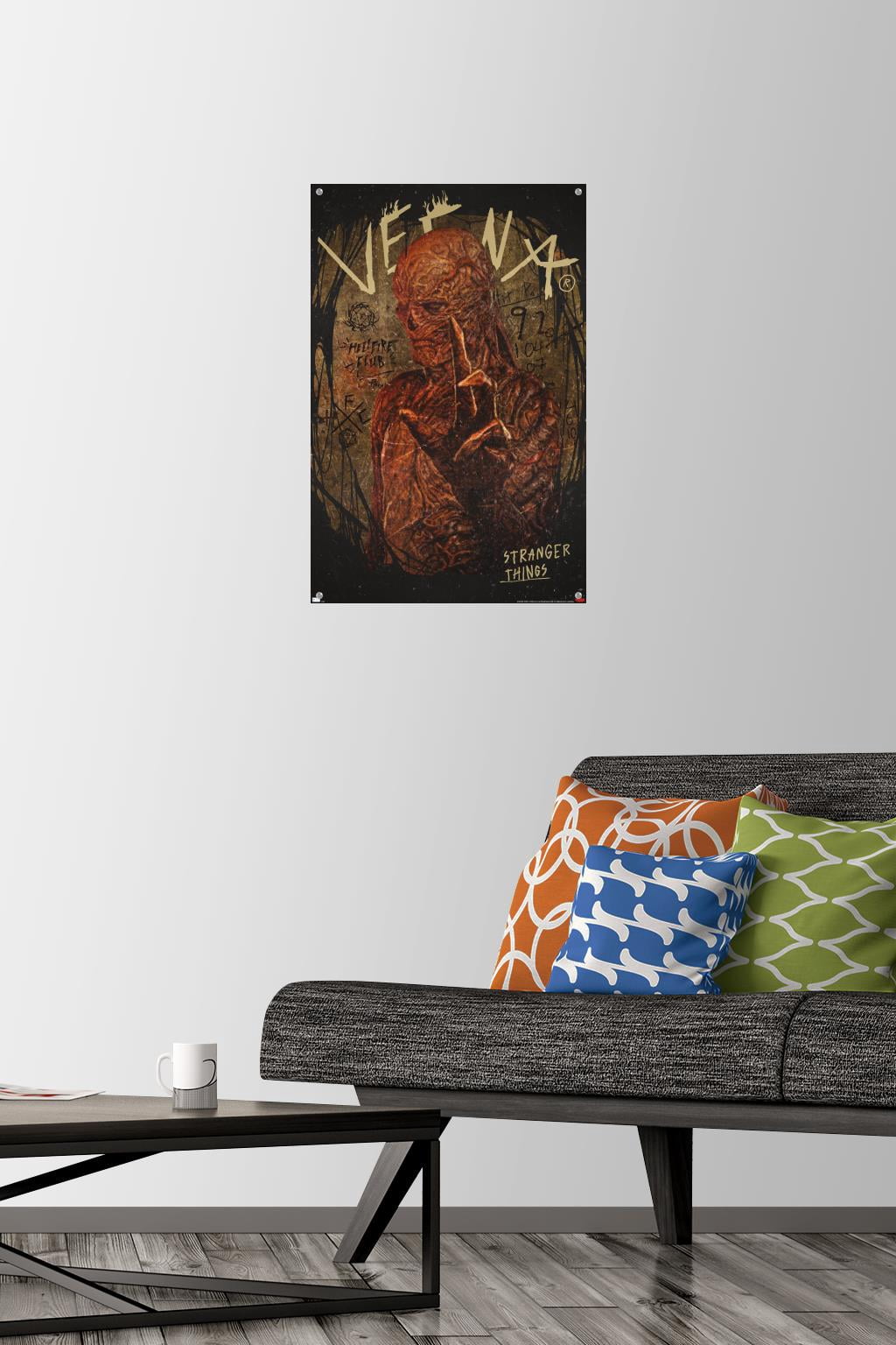 Netflix Stranger Things: Season 4 - Vecna Wall Poster with Push Pins, 14.725" x 22.375"