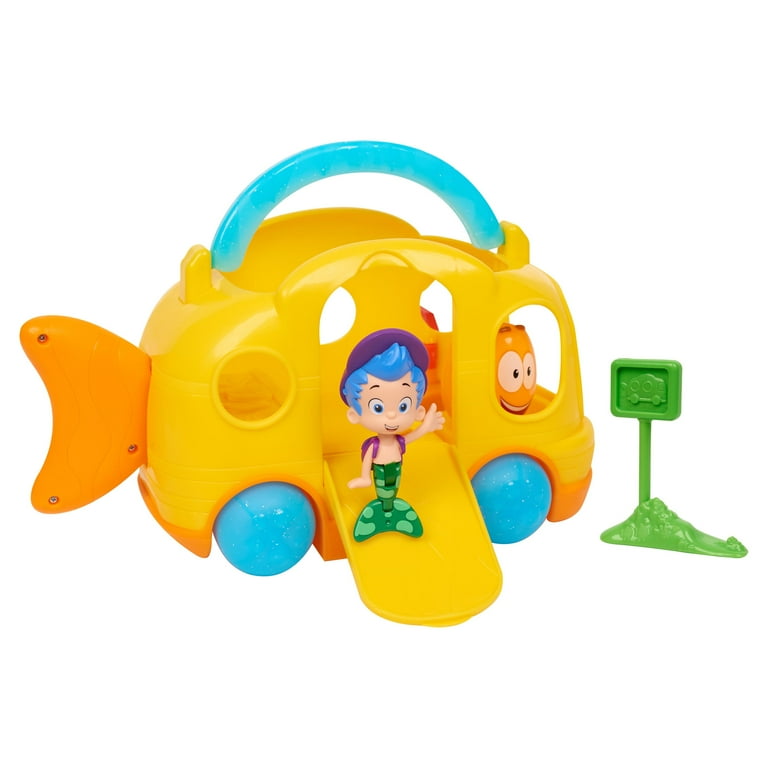 Bubble Guppies Swim sational School Bus Kids Toys for Ages 3 Up