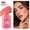 #03 Sunset Citrus, variant on Julystar Pocket Blush Stick, 8 Colors Cream Blush for Cheeks Lips Eyes, Long-Lasting Buildable Multi-Use Makeup Stick, Portable Blendable Blush for All Skin Tones