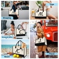 thumbnail image 5 of shenee Bolsa de lona con inicial, bolsa de yute de playa personalizada, regalo para mujeres, vacaciones, amigos, regalo de cumpleaños, boda, Año Nuevo, 5 of 5