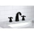 thumbnail image 2 of Kingston Brass KB980AX Victorian 2-Handle 8 in. Widespread Bathroom Faucet, Matte Black, 2 of 5