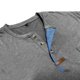 thumbnail image 4 of Blusas y camisas de manga larga con cuello redondo para hombre, estilo casual, a la moda, de color liso, transpirables, de manga larga, con cuello redondo y bolsillos con botones, blusa de poliéster p, 4 of 6