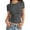 Dark Gray, variant on HOWPAY Womens Tops Summer Crew Neck Solid Color Short Sleeve T Shirts Loose Fit Baggy Work Tees Oversized Soft Casual Y2K Streetwear Light Pink L