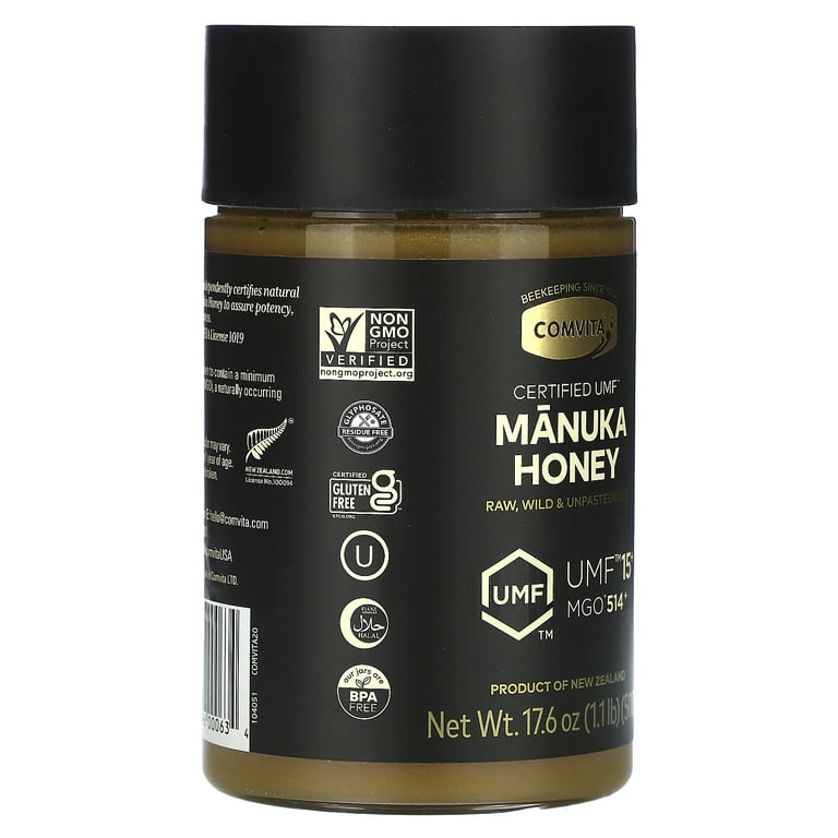 その他 加工食品 COMVITA MANUKA HONEY UMF 6+ 500g x 3 Amazon.com: Comvita Manuka Honey UMF 5+ (MGO 83+) - Raw
