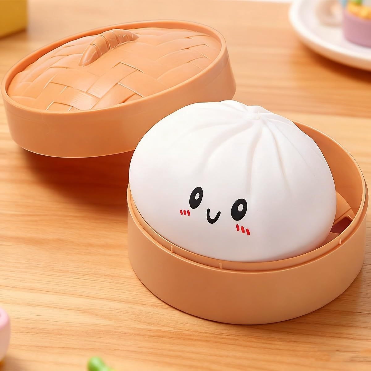 Gcvizuso Baozi Kneading Decompression Ball 15cm, Super Soft Squeeze Sensory Ball, Slow Springback Pressure Relief Gadget