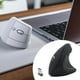 thumbnail image 5 of Ratones verticales ergonómicos, silenciosos, cómodos para PC, portátiles, de escritorio, ligeros, portátiles, resistentes, ópticos, carpianos. Luz negra de colores, 5 of 10