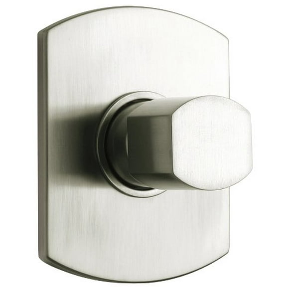 La Toscana 86PW400 Valve de Contrôle de Volume Novello, 3/4 Pouces, Nickel Brossé