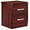 Mahogany, variant on Better Home Products Cindy Faux Wood 2 Drawer Nightstand in Mahogany