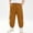 Orange, variant on BXJX Boys Cargo Pants Size 8 T, Casual Elastic Bottom Summer Elastic Waist Kids Jogger Pants Beige