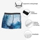 thumbnail image 3 of Balery Abstract Ocean Waves Calzoncillos bóxer para hombre, ropa interior de algodón suave y transpirable con cinturilla de nailon-X-Large, 3 of 5