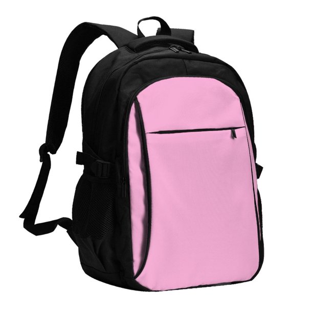 Fotbe Rose Red Mochila con Estampado y Puerto USB para Hombre y Mujer, Mochila Antirrobo, Mochila de Viaje, Mochila Escolar, Mochila Universitaria