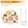 thumbnail image 4 of Yayeee Napkin Holder for Table Kitchen Paper Tissue Organization, Watercolor Orange, 4 of 8