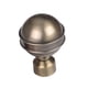 thumbnail image 4 of Terminación de Barra de cortina decorativa perfecl Extremo de Poste Ciego 28 mm Estilo Bronze, 4 of 5