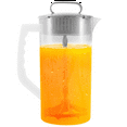 thumbnail image 2 of Mixing Pitcher for Drinks,2 Quart/64oz Plastic Water Pitcher with Lid,Easy-Mix Juice Container,Angled Plastic Blades, 2 of 8