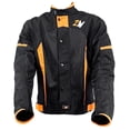 thumbnail image 1 of Chamarra Moto Proteccion Impermeable Spirit Naranja Talla M, 1 of 3